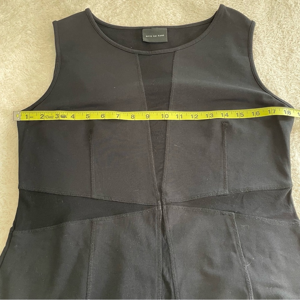Bitte Kai Rand Sheer Panel Cutout Black Shift Dress Copenhagen - Picture 10 of 12